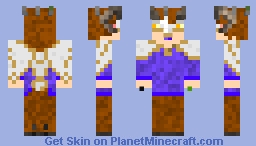 dragon mask satyr Minecraft Skin