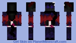 Dead Demon Girl Minecraft Skin