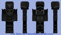 Black noir ( The boys ) Minecraft Skin