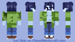 mermaid dant Minecraft Skin