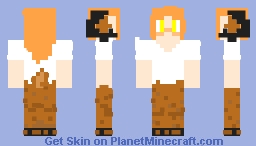 Just a Ginger Satyr (upgraded) Minecraft Skin