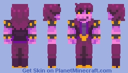 Susie - Deltarune Minecraft Skin