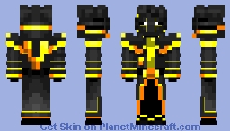 Mr. V (Mr. Void) Minecraft Skin