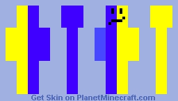 half and half Minecraft Skin