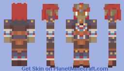 The Legend of Zelda - Ganondorf (Ocarina of Time) Minecraft Skin