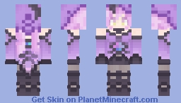 Black Swan (hsr) Minecraft Skin