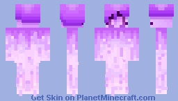 Purple Blewit Minecraft Skin