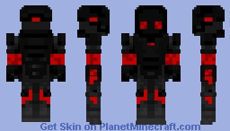 Robot (Red) Minecraft Skin