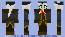 Lady Maria of the astral clocktower (cape free) Minecraft Skin