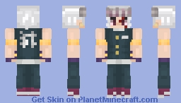 Tengen Uzui (Demon Slayer) Minecraft Skin