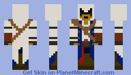 Connor Kenway (AC3) Minecraft Skin
