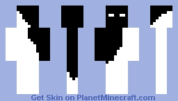 black half and half sweaty skin (more colour combos) Minecraft Skin