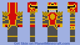 Omega Red Death Ranger Minecraft Skin