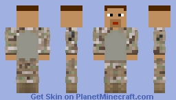 SuperCreator153 Soldier Skin Minecraft Skin