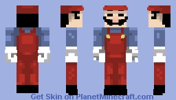 Donkey Kong - Jumpman (Arcade design) Minecraft Skin