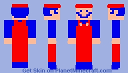 Donkey Kong - Jumpman Minecraft Skin