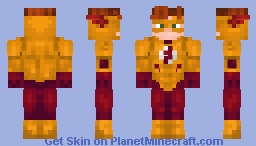 Kid Flash (Young Justice) Minecraft Skin