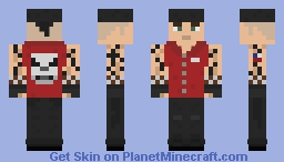 The Warriors - Goose, Satan's Mothers (Original/Fanmade) (Skull Patches) REQUEST Minecraft Skin