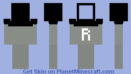 r-computer head Minecraft Skin