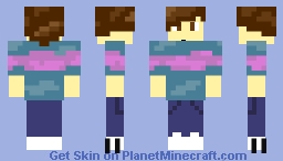 Male Bangs Minecraft Skin