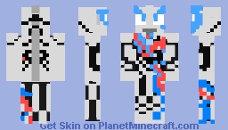 Ultraman Blazar Minecraft Skin
