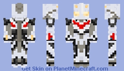 Ultraman Nexus Minecraft Skin