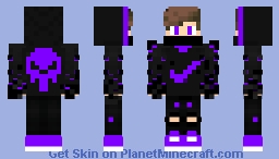 FELIX6755 Purple Minecraft Skin