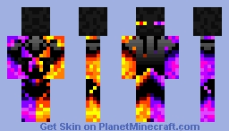 End vs. Nether Enderman Minecraft Skin