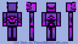 Terraria Shadow armor Minecraft Skin