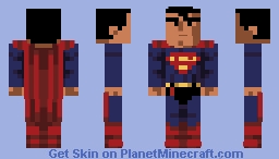 Superman | Superman: The Animated Series Minecraft Skin