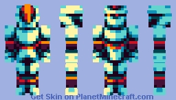 Diamond Paladin Minecraft Skin