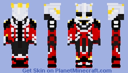 Ultraman Nexus - Dark Mephisto Minecraft Skin