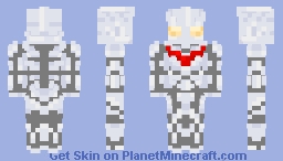 Ultraman Noa Minecraft Skin
