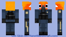 Parrot Police Minecraft Skin