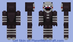 The Puppet (EYES) - Five Nights At Freddy's 2 Minecraft Skin