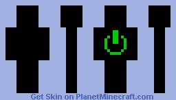 Power on Minecraft Skin