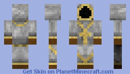 Priest (white) Minecraft Skin