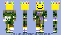 PrinceZam - Hoplite Showdown 5v5 (Team FOREST) Minecraft Skin