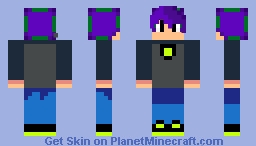 Octoling Minecraft Skin