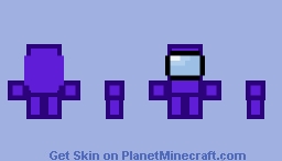 Purple Among Us Minecraft Skin