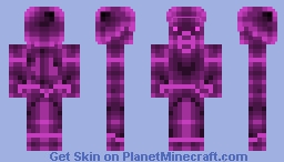 Purple Steve (creepypasta) Minecraft Skin