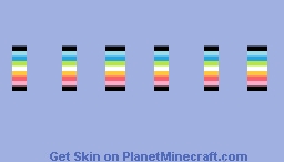 Queer | PrideTemplate [JAVA SLIM] Minecraft Skin