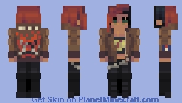 quiet life or blaze of glory? Minecraft Skin