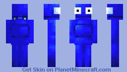R.E.P.O. Semibot (Dark Blue) Minecraft Skin