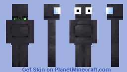 R.E.P.O. Semibot (Dark Grey) Minecraft Skin