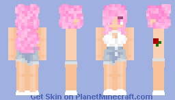 summer girl Minecraft Skin