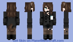 Nameless Mutt ~ RAIDO (oc) 🐺 Minecraft Skin