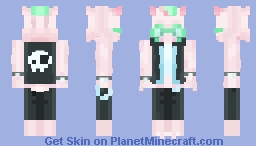 Ralsei Rockstar - Deltarune Minecraft Skin