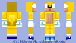Ray the gliding squirrel Minecraft Skin