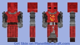Order of the Flaming Rose Knight ver. 2 Minecraft Skin